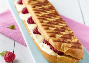 Panini sucré framboise 